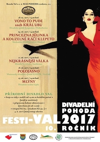 Představení na 10. ročníku festivalu DIVADELNÍ POHODA…